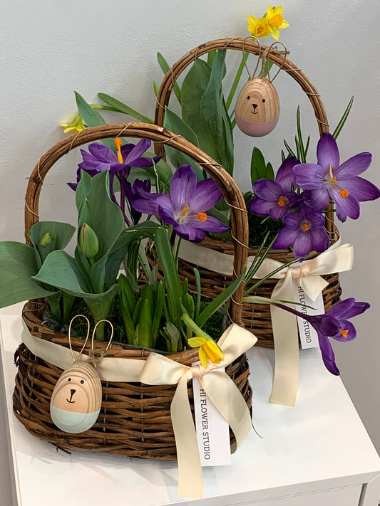 Easter Garden Basket