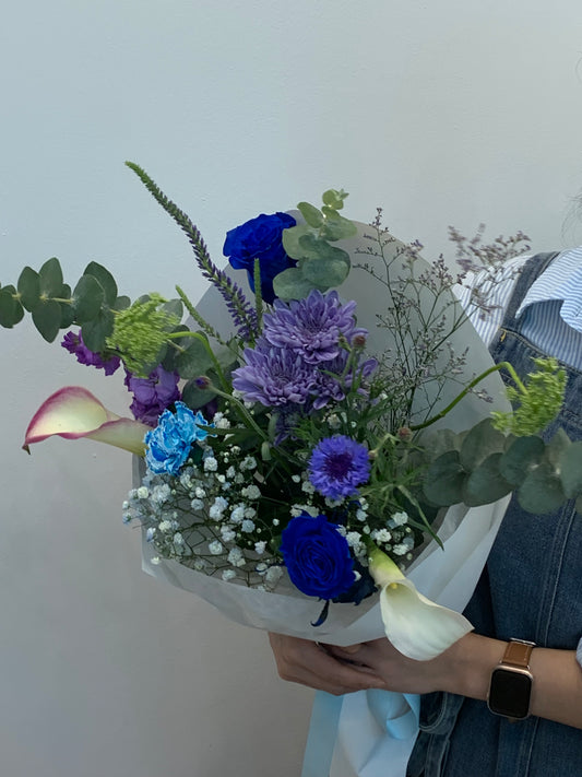 Azure Bliss Bouquet