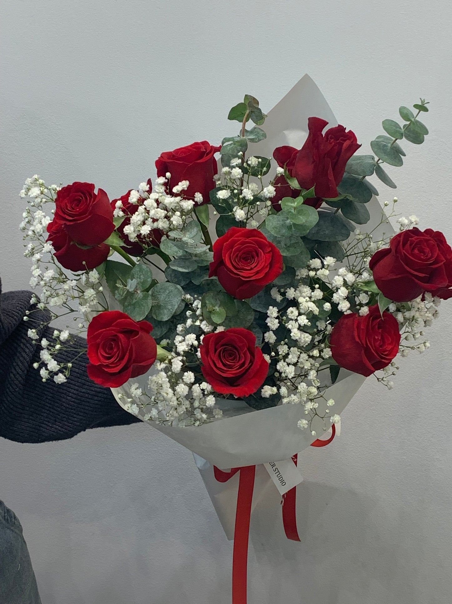 12 Red Rose Bouquet