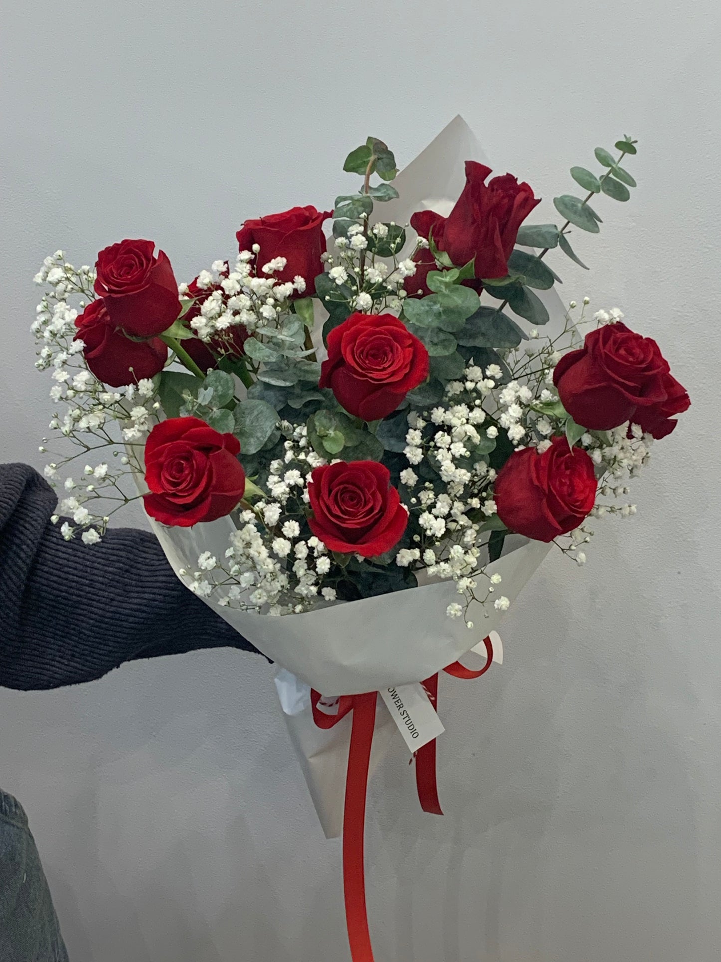 12 Red Rose Bouquet