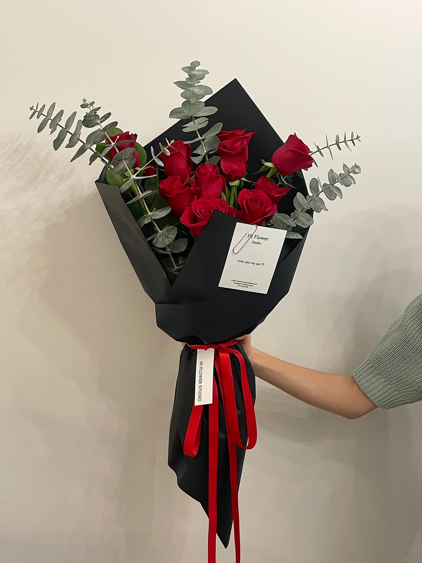 12 Red Rose Bouquet