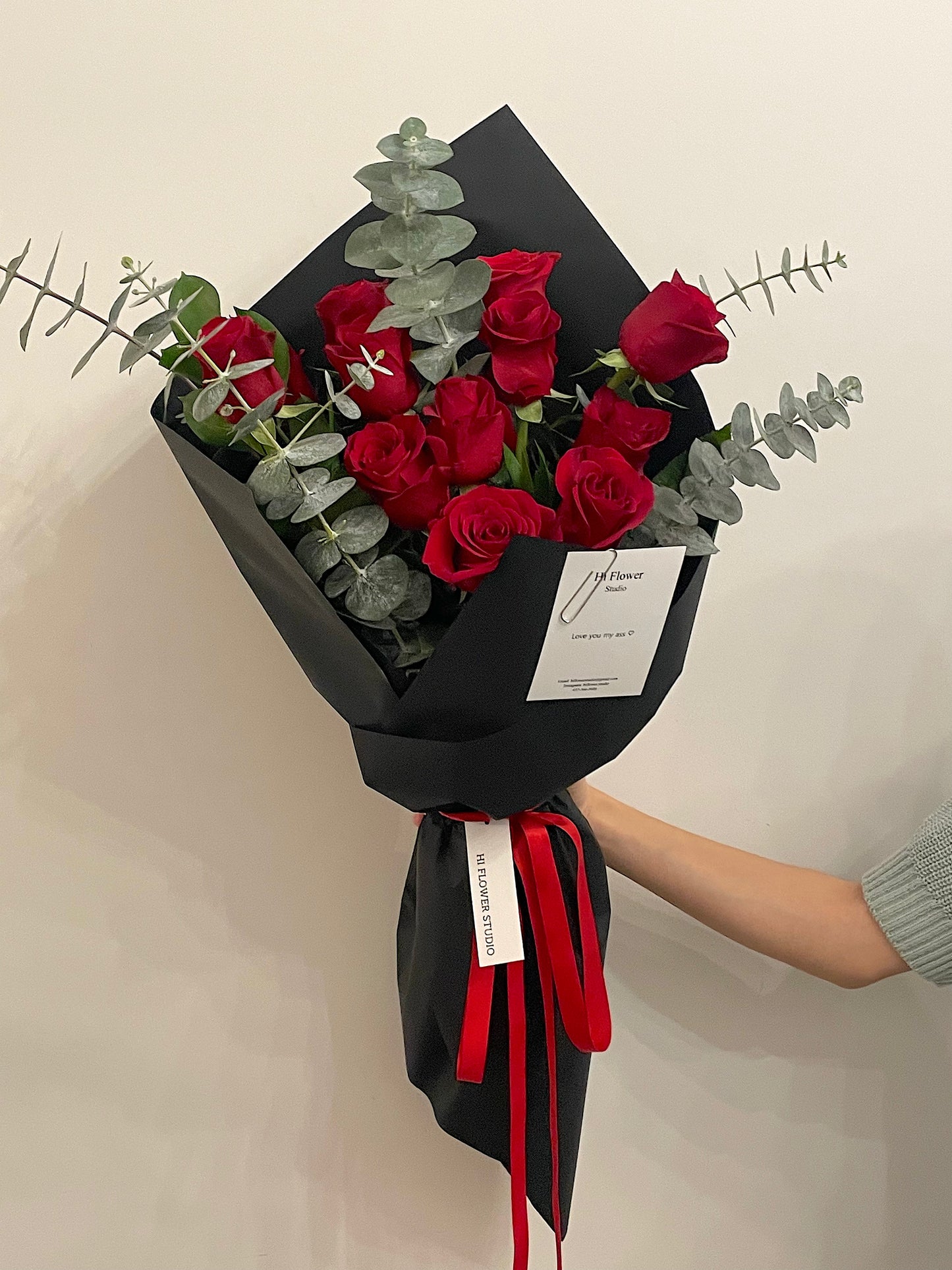 12 Red Rose Bouquet