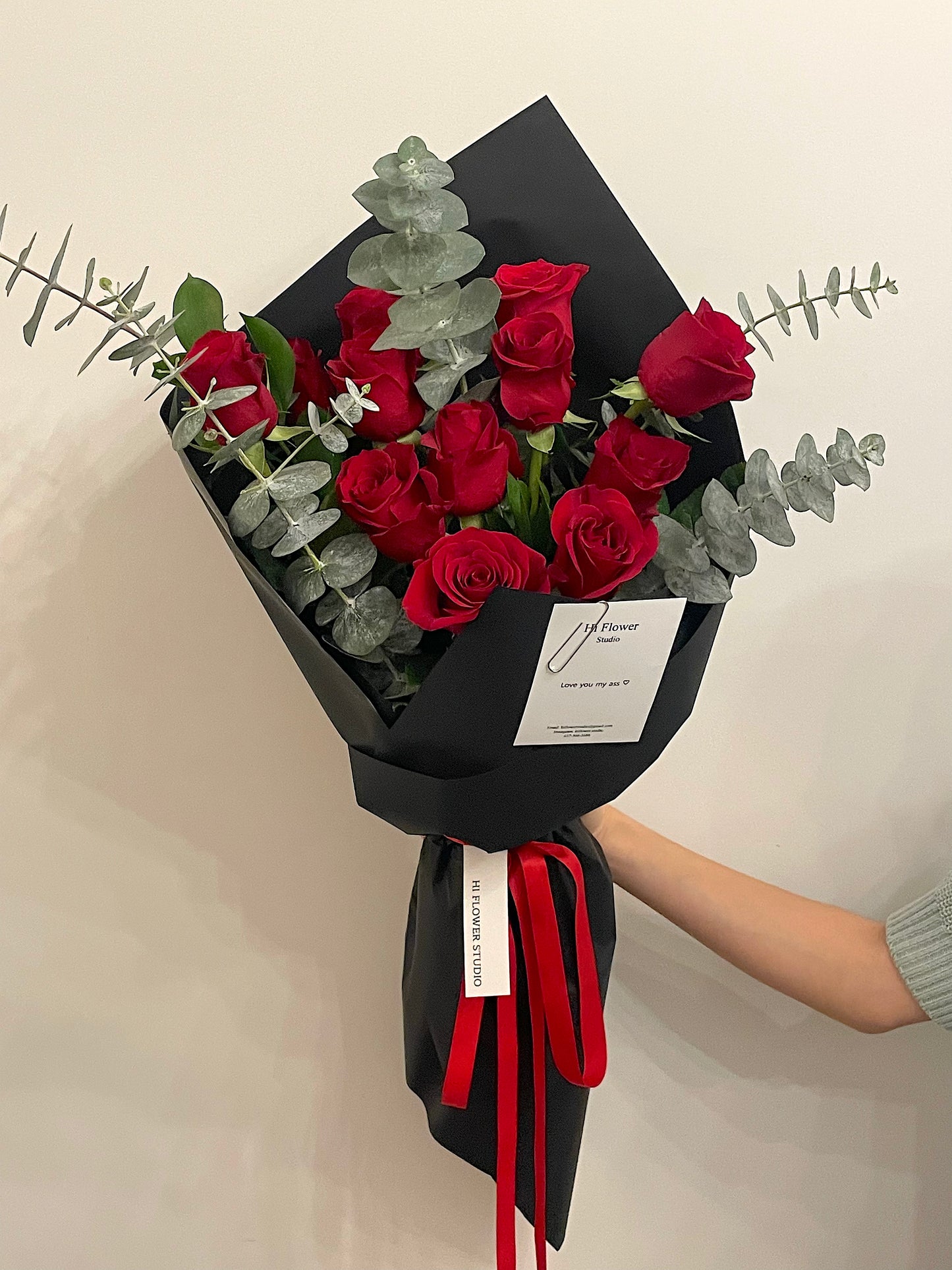 12 Red Rose Bouquet