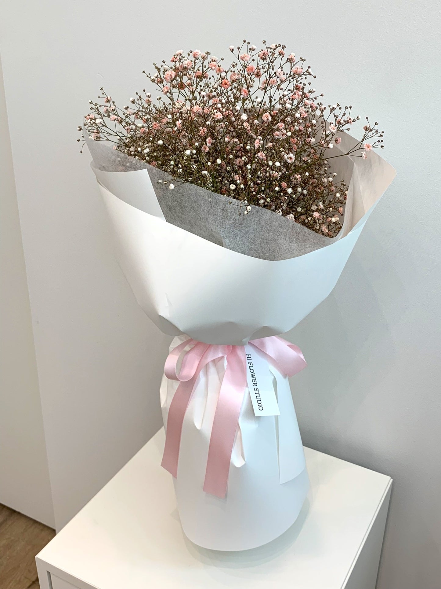 Pink Baby's Breath Bouquet