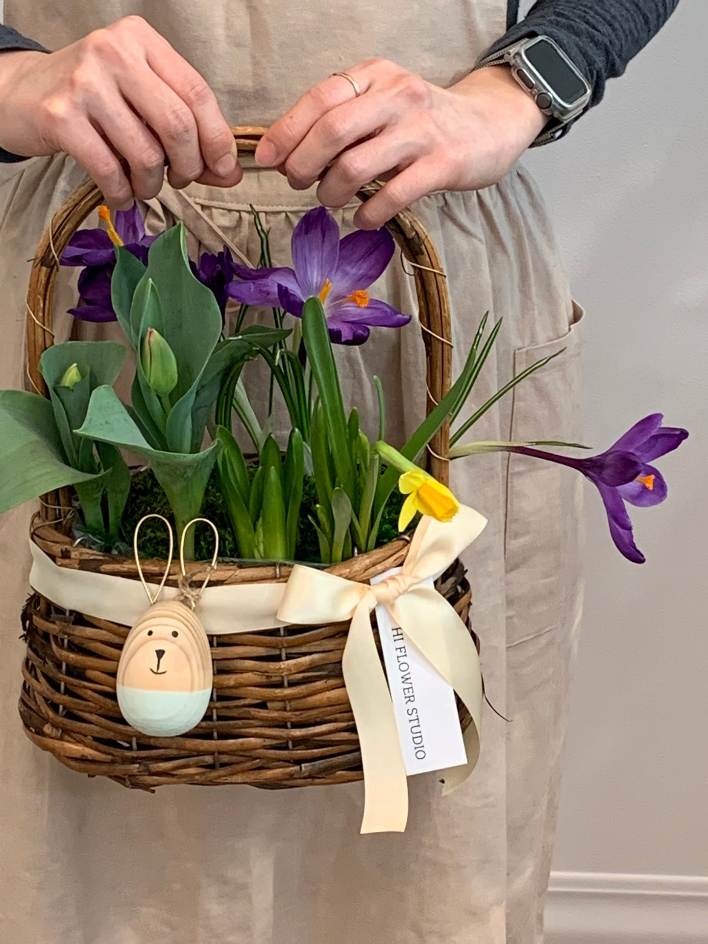 Easter Garden Basket